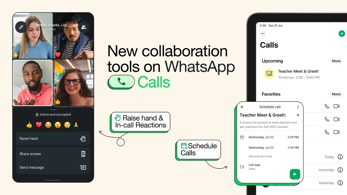Apeluri programate in WhatsApp