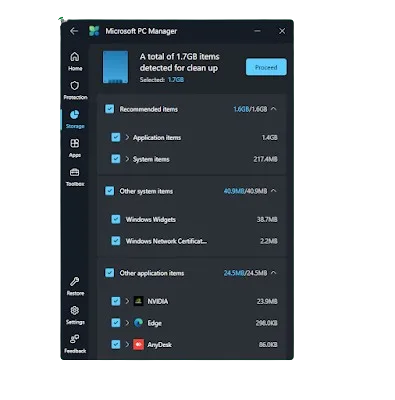 Microsoft PC Manager